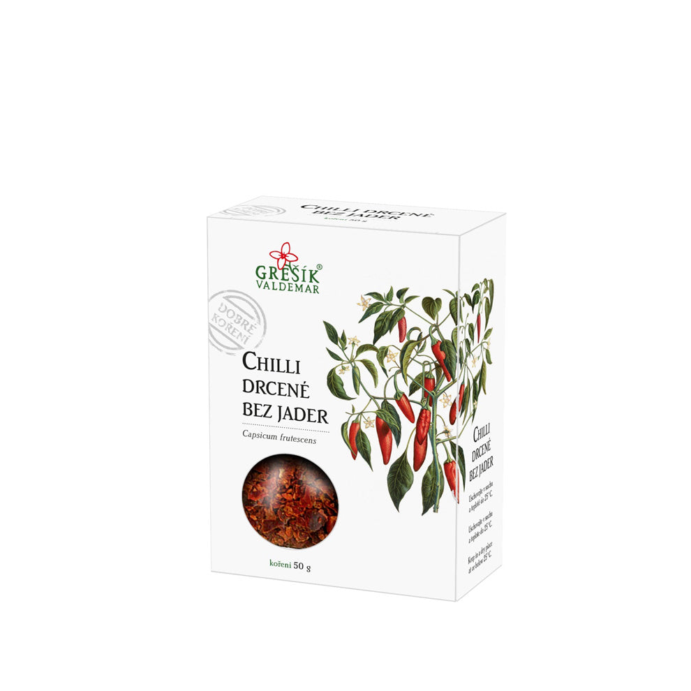 Chilli drcené bez jader - Grešík
