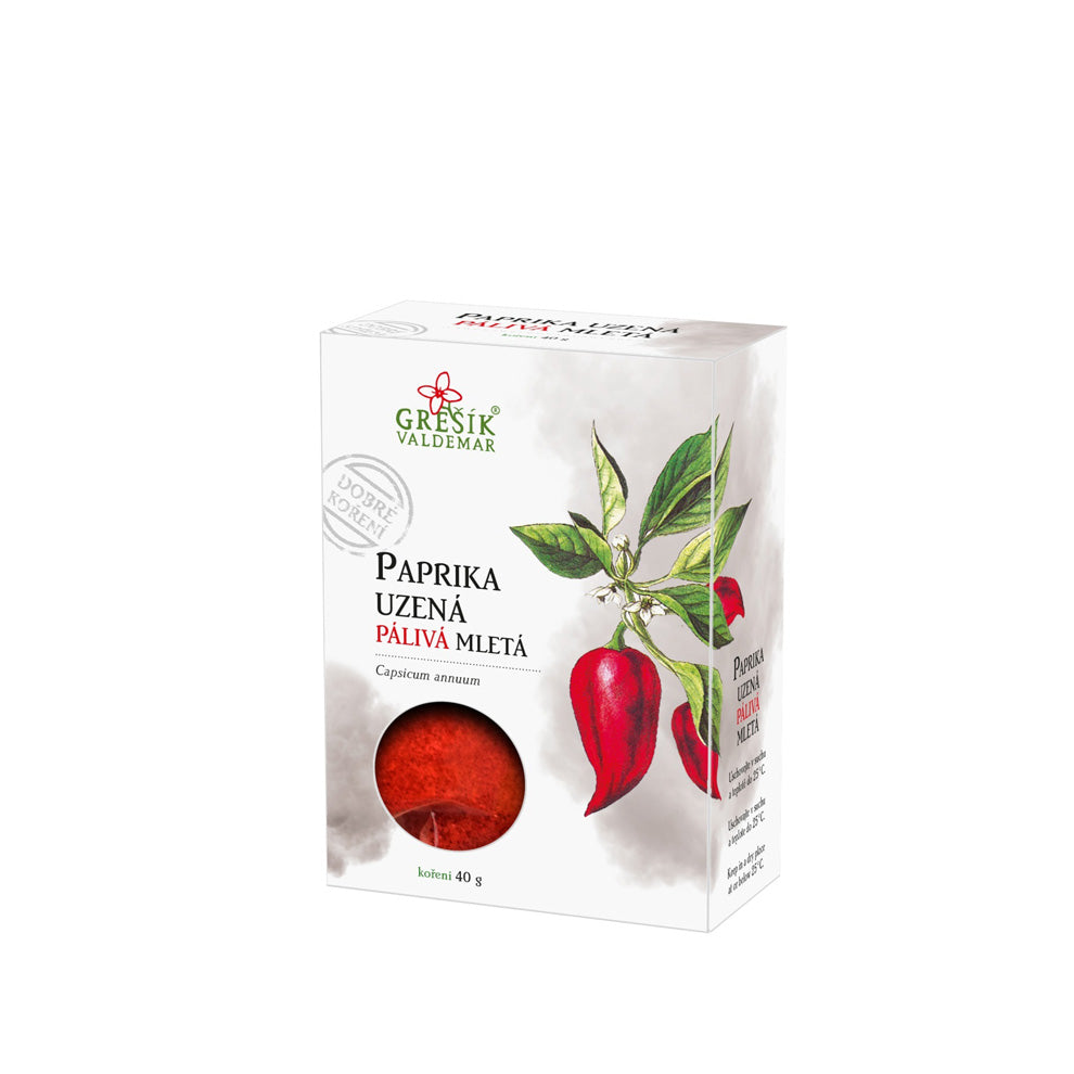 Paprika uzená pálivá mletá - Grešík