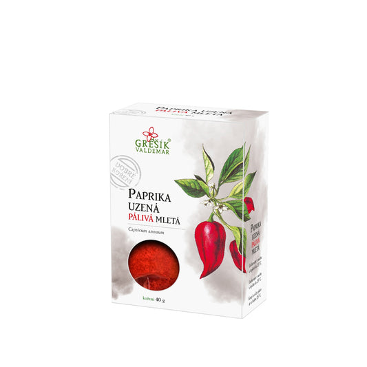 Paprika uzená pálivá mletá - Grešík