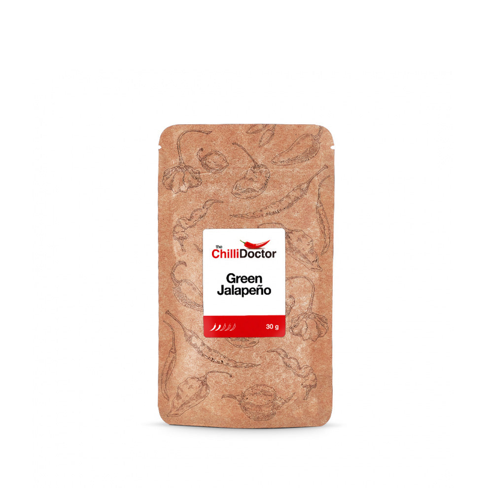Green Jalapeño chilli vločky - The Chilli Doctor