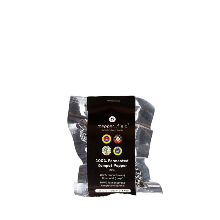 Fermentovaný solený Kampotský pepř - Pepper Field