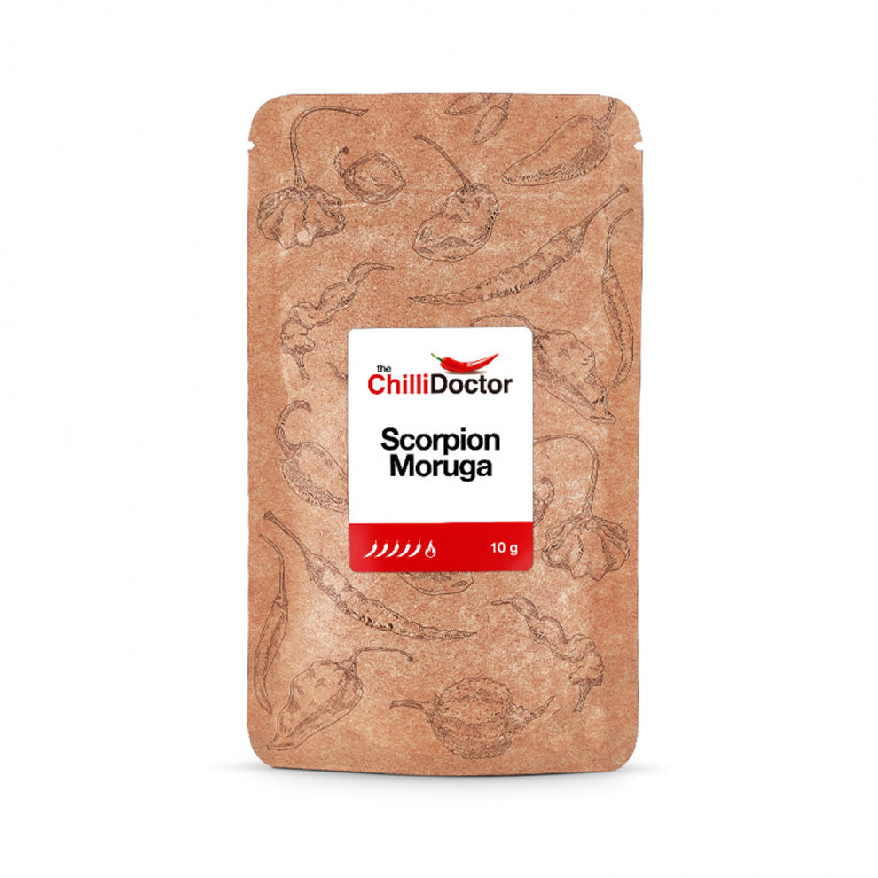 Trinidad Scorpion Moruga chilli celé sušené - The Chilli Doctor