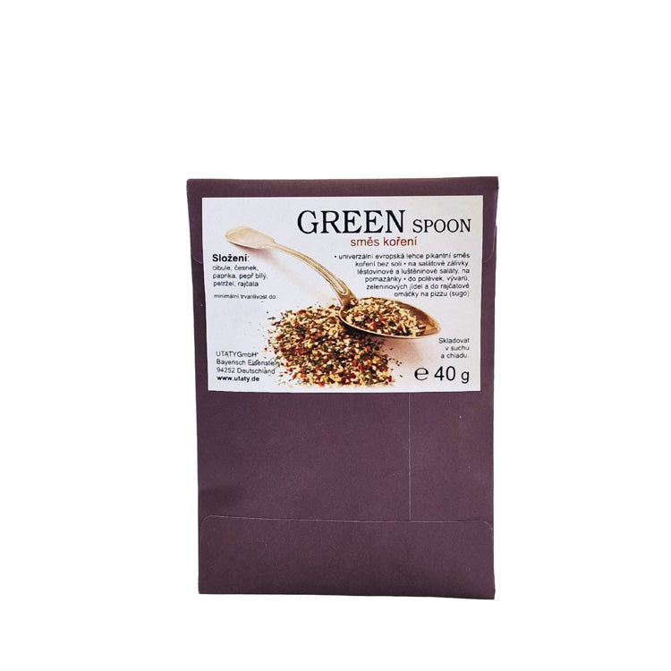 Green spoon