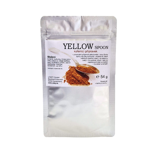 Yellow spoon